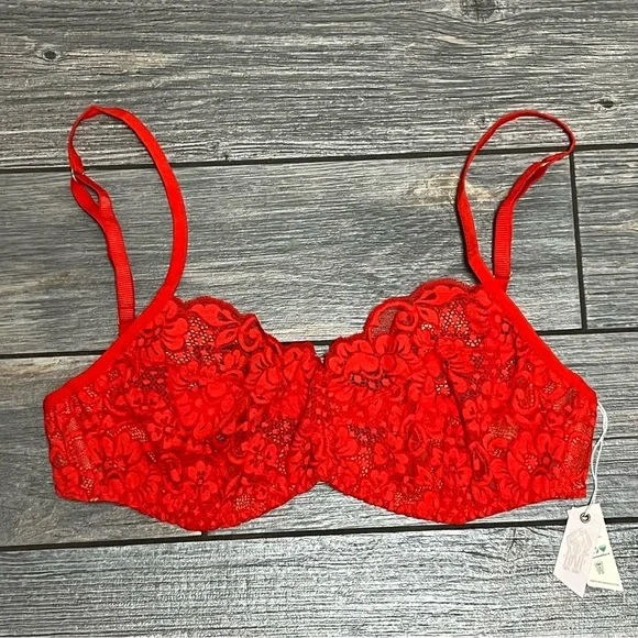 NWT Free People HAH Hook Up Demi Bra C 30-38 Lace Underwire  30C 32C 34C 36C 38C - Picture 4 of 8